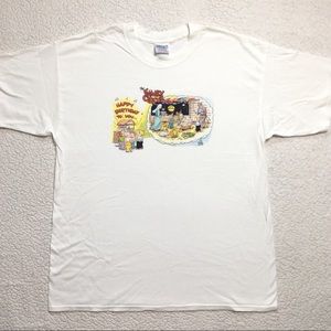 Family Circus 2000 Graphic Birthday Tee Shirt
